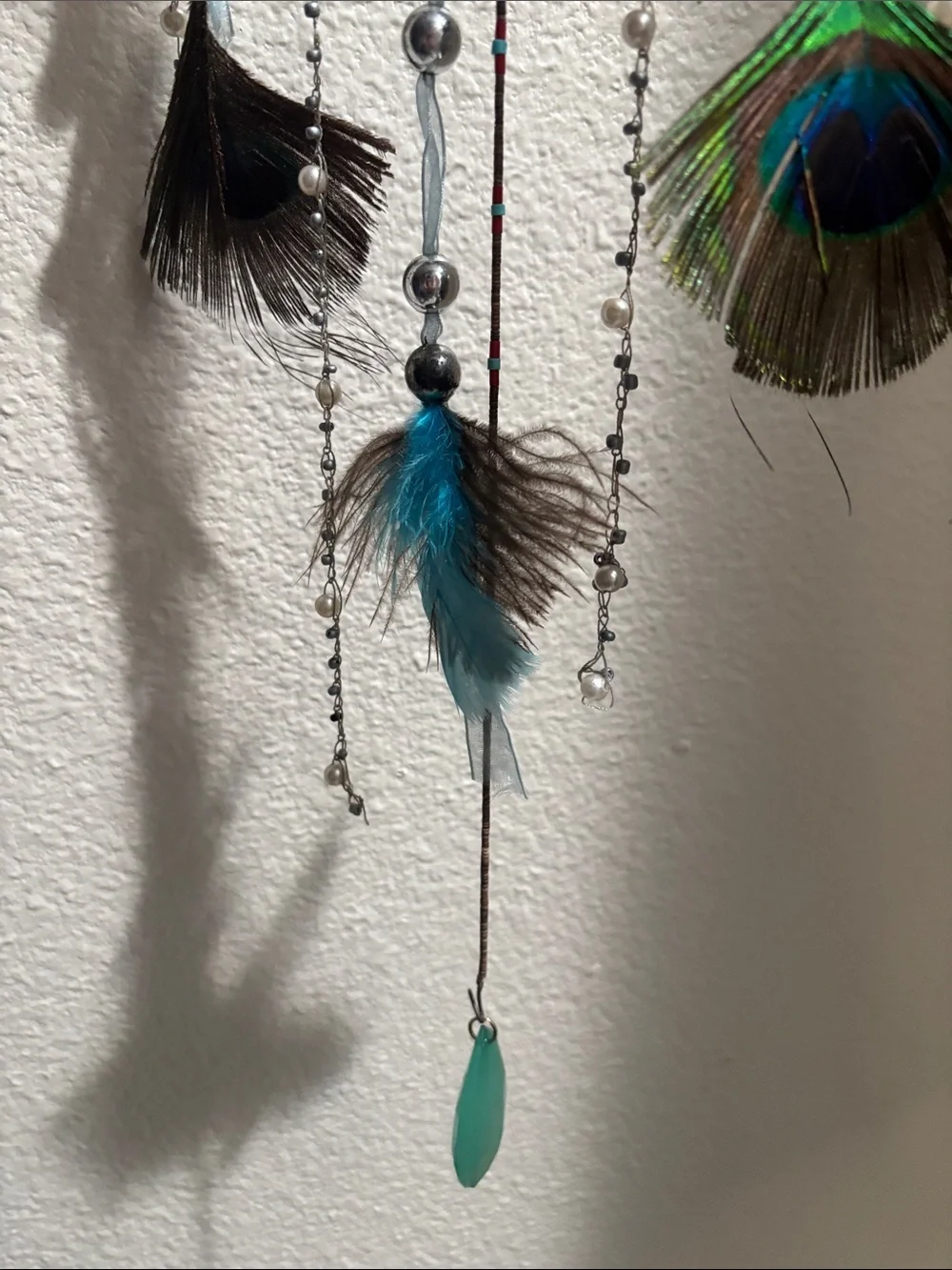 Reversible Blue Starfish Hanging Wall Decor - Coastal Wind Chime